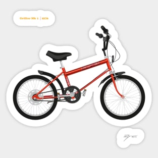 Raleigh Grifter Mk 1 (Red) Sticker